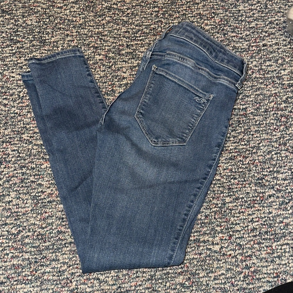 Hollister Women's Medium Wash Skinny Jeans
